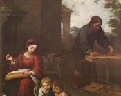 巴托洛梅 埃斯特班 牟利罗 : Holy Family with the Infant St John